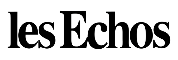 Logo Les Echos, partenaire médias de Grillé pour les mots fléchés nouvelle génération