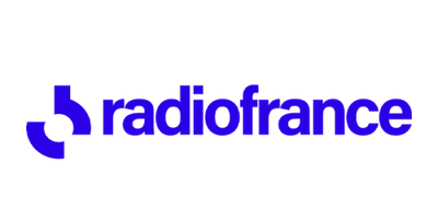 Logo Radio France bleu, partenaire média pour les cahiers de mots fléchés Grillé nouvelle génération